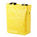 Sacoche porte-bagage polypropylène recyclé Jaune